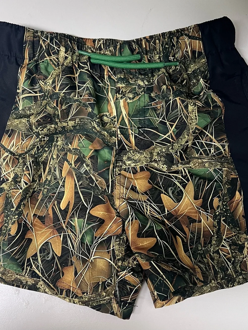 Boy’s John Deere Camo Swim Shorts